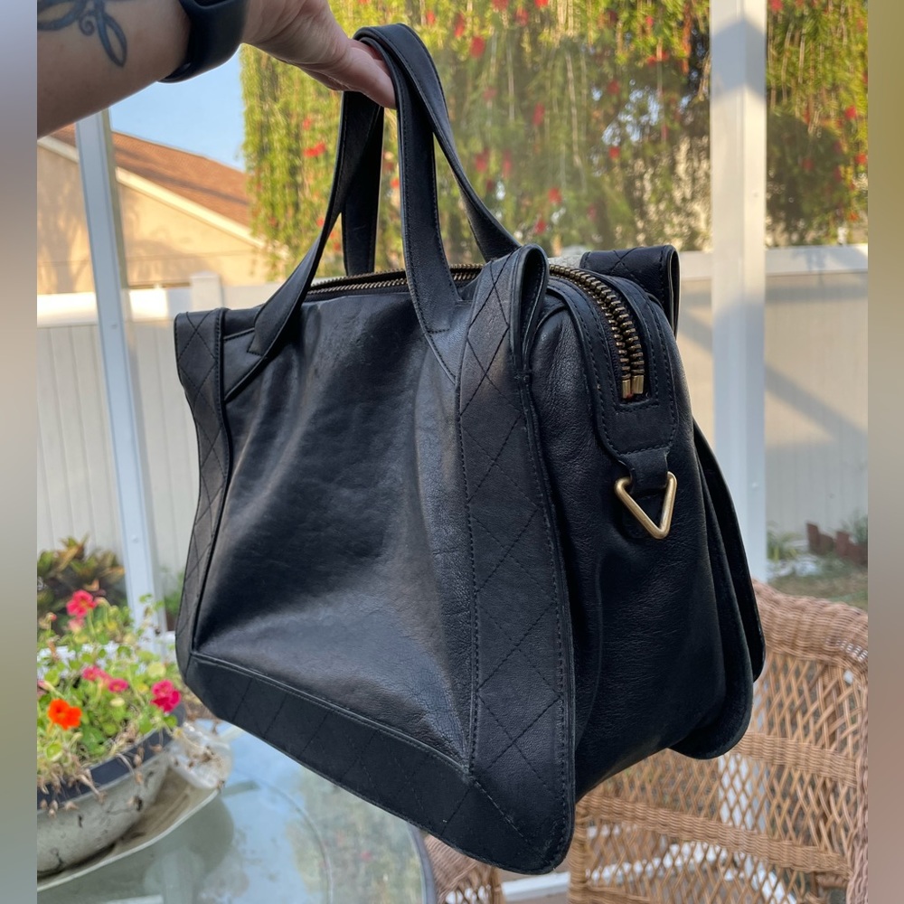 Marc By Marc Jacobs Python And Black Lamb Leather… - image 3